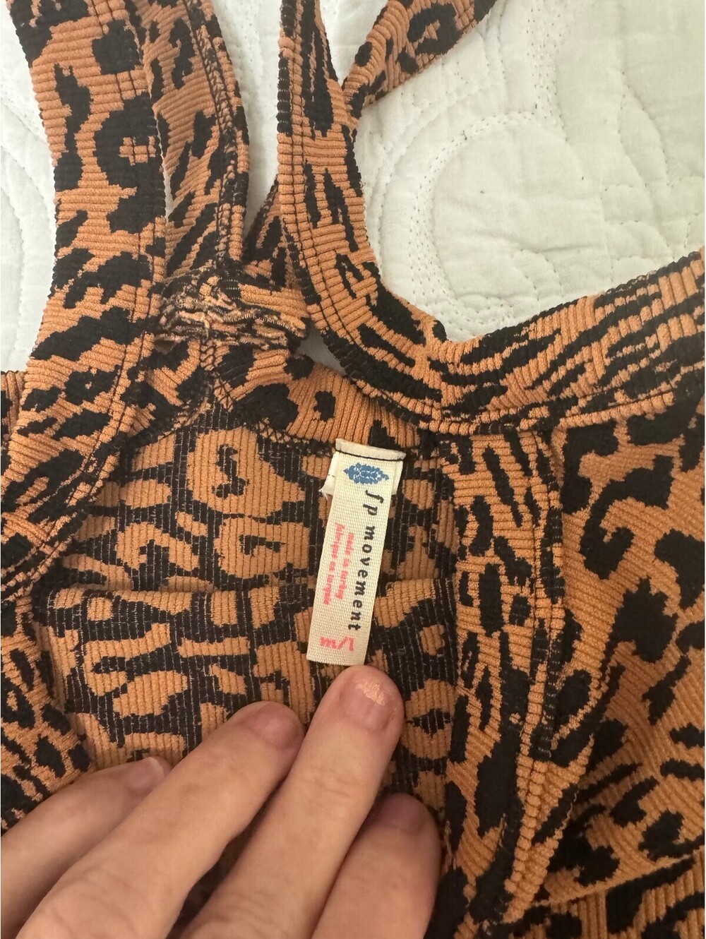 Free People Movement Leopard cami - Picture 4 of 5